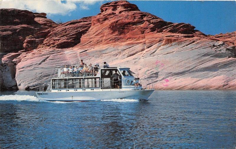 Page Arizona~Wahweap Lodge & Marina~Lake Powell~Cruiser Seaport~1978 Postcard