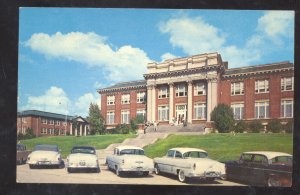 JACKSON MISSISSIPPI WILLIAMS COLLEGE 1950's CARS VINTAGE POSTCARD