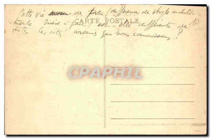 Old Postcard The Port St Malo Le Chateau