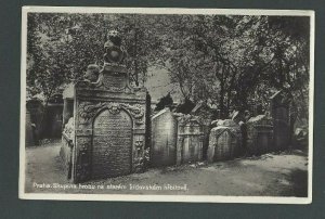 Ca? RPPC OLd Jewish Cemetery Prague Closed In 1786 Real Photo