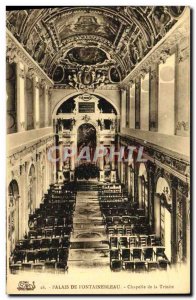 Old Postcard Fontainebleau Palace Chapel of the Trinity