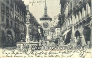 Zeitglockenturm Bern Swizerland 1905 