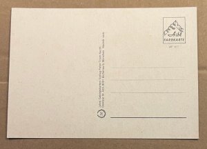 UNUSED POSTCARD - GREETINGS FROM WALCHENSEE - KOCHELSEE, GERMANY