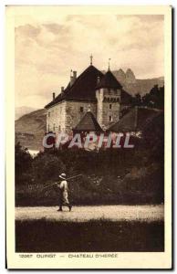 Old Postcard Duingt Chateau D & # 39Heree Child