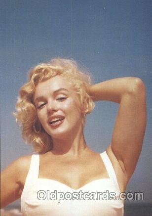Post Card Produced 1984 - 1988, Actress, Model, Marilyn Monroe Unused 