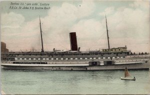 SS 'Gov Cobb' Ship Steamship TH Ball Postcard H20 *as is