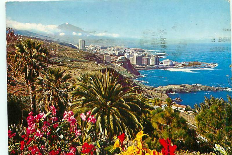 Old Vintage Postcards Aerial Tenerife Spain # 2230A