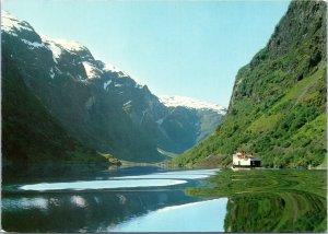 postcard Song, Norway -  view from the Nærøyfjord