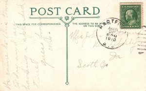 Vintage Postcard 1910's Sioux Falls Public Library Sioux Falls South Dakota SD