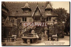 Old Postcard Dives sur Mer Hostellerie William the Conqueror Court of Louis XIV