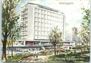 M-21679 Hotel at the castle garden Stuttgart Germany