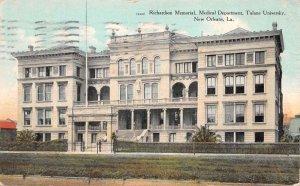 New Orleans Louisiana Tulane University Medical Dept Vintage Postcard AA62846