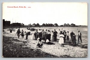 1910  Crescent Beach  Maine   Postcard