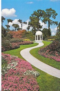 America Postcard - Tranquility, Peace The Gazebo, Florida Cypress Gardens ZZ2884