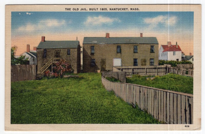 Nantucket, Mass, The Old Jail, Built 1805