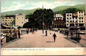 Portugal Madeira Entrade da City Street Scene