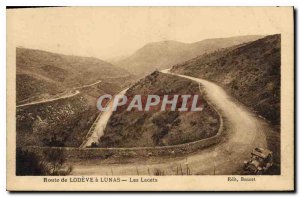 Old Postcard Road LODEVE has LUNAS The Laces