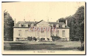 Old Postcard Bernieres Le Manoir