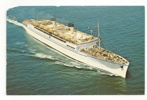 SS Lurline Matson Lines Luxury Liner Standard View Card 