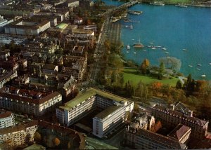 Switzerland Zurich Aerial View