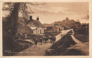 uk51252 a bit of old dorset corfe castle real photo uk