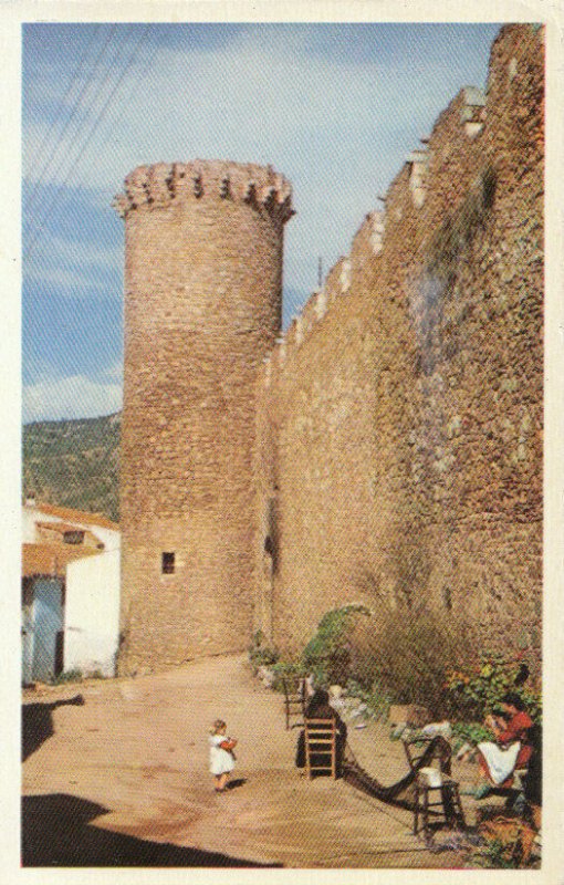 Spain Postcard - Tossa (Costa Brava) - Murallas De La Vila Vella - Ref TZ5695 