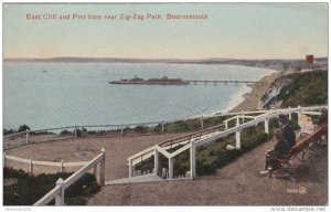 Bournemouth , Dorset , England , 00-10s : East Cliff from near the Zig-Zag Path