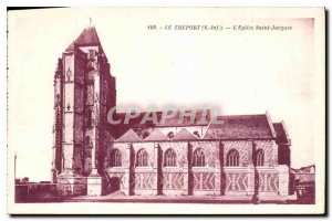 Old Postcard Treport Eglise Saint Jacques