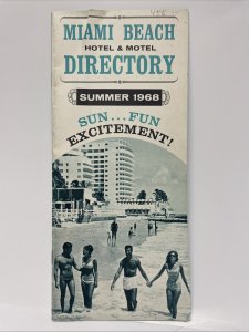 Miami Beach Hotel & Motel Directory, Summer 1968