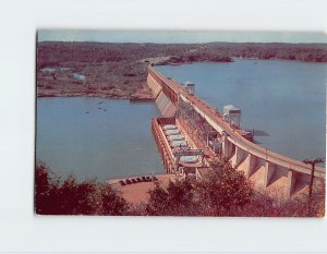 Postcard Bagnell Dam, Lake Of The Ozarks, Missouri