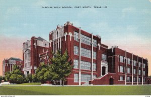 FORT WORTH , Texas , 1930-40s ; Paschal High School