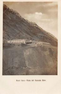 Republica Argentina Inca Hotel Costado Este Real Photo Postcard J47599