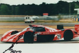 Suzuki Toshio Formula 1 Japanese Motor Racing Hand Signed Photo