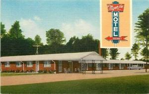 NC, Winston-Salem, North Carolina, Myers-Lee Motel, Rowan Prtg. Company 21,916F