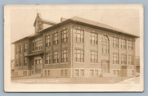 DORRANCETON PA HIGH SCHOOL ANTIQUE REAL PHOTO POSTCARD RPPC