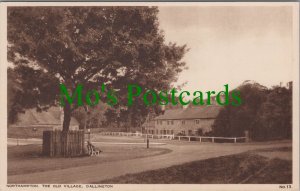 Northamptonshire Postcard - Dallington, The Old Village  RS29771