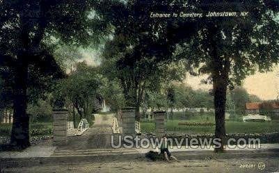 Cemetery in Johnstown, New York