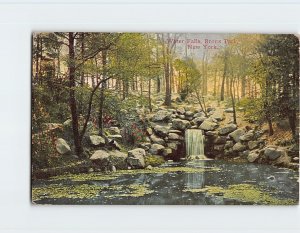 Postcard Water Falls, Bronx Park, Bronx, New York