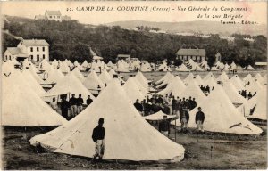 CPA Militaire Camp de La COURTINE - Vue Générale du Campement (90010)