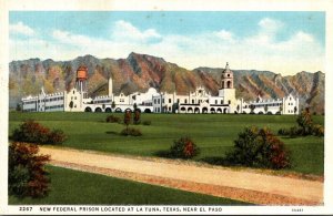 Texas New Federal Prison At La Tuna Near El Paso Curteich