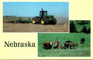 Nebraska Greetings With Farming Scenes