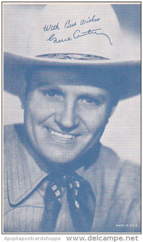 Cowboy Arcade Card Gene Autry