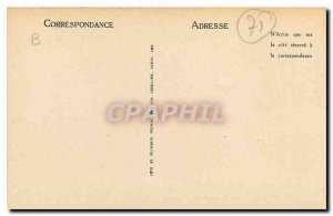 Old Postcard Autun Roman Gate known as Arroux