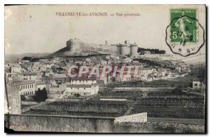 Old Postcard Villeneuve Avignon General view