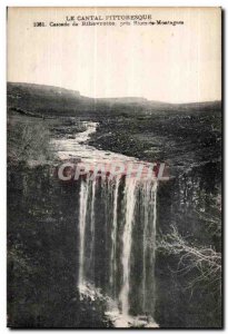 Old Postcard Cantal picturesque Cascade Mountains this Ribevrette near rium