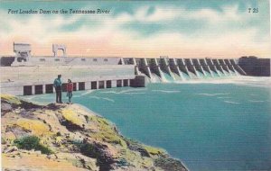 Tennessee Fort Loudon Dam On The Tennessee River