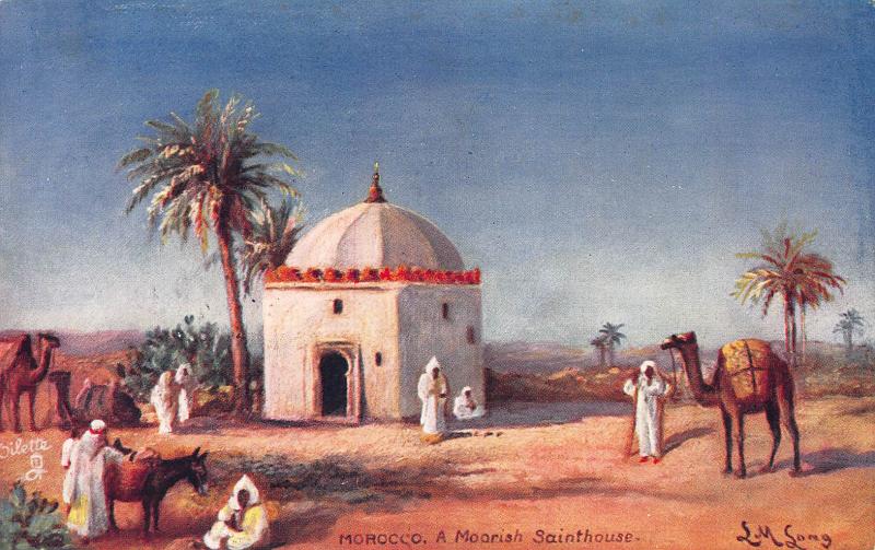 A Moorish Saint-House, Morocco, Early Tuck's Postcard, Unused