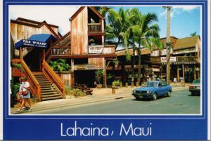 The Wharf Shopping Center Lahaina Maui Hawaii HI Unused Postcard D36