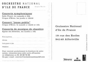 Orchestre National - D'Ile De France