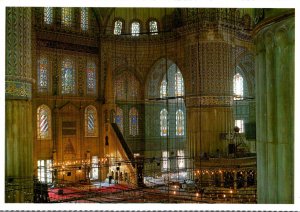 Turlkey Istanbul The Blue Mosque Interior